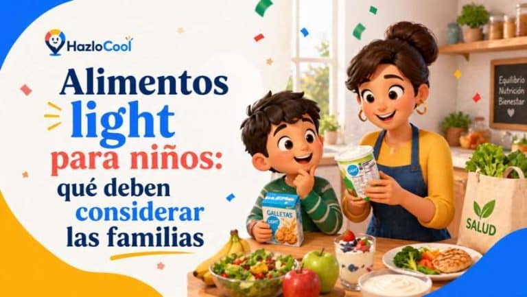 Alimentos light para niños: qué deben considerar las familias - Hazlo Cool